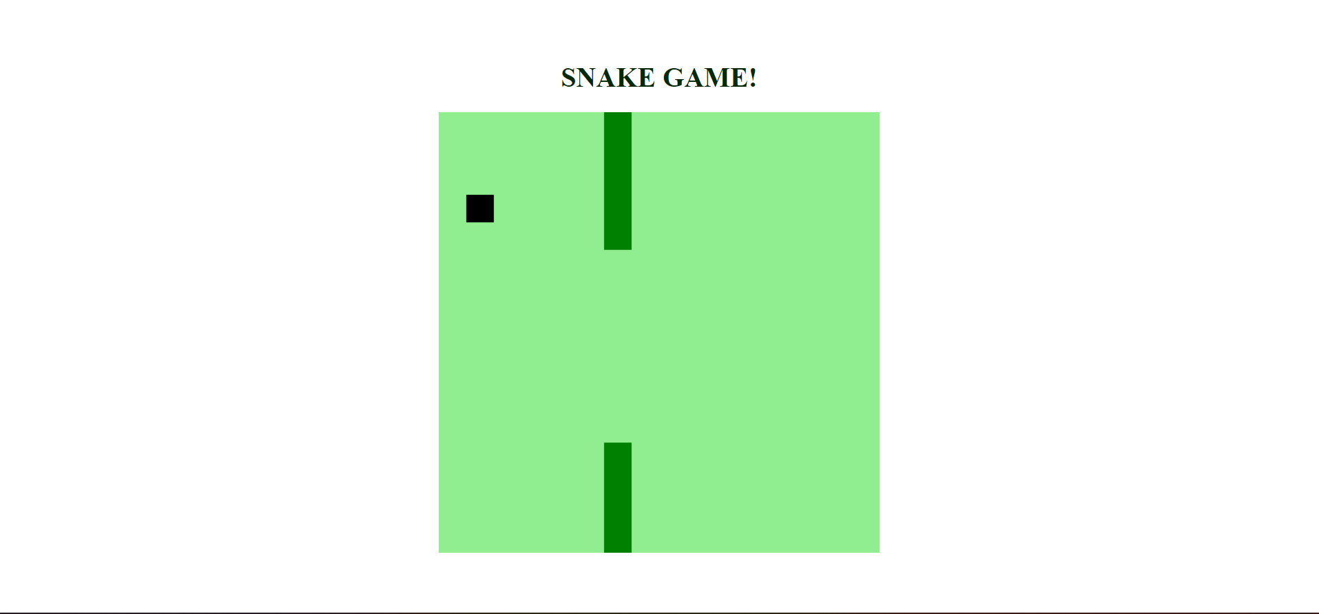 Jogo da cobrinha